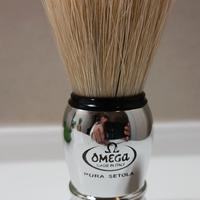 Pennello da barba Omega 10029 in pura setola