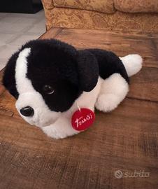 Peluche Trudi originale - Cagnolino Bianco e Nero