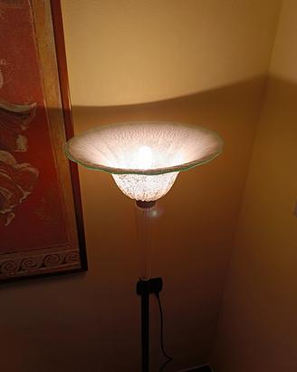 Lampadario soffitto con lampada da terra abbinata