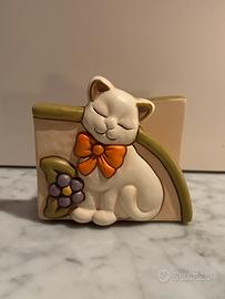 Portatovaglioli Thun con gattino