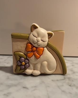 Portatovaglioli Thun con gattino