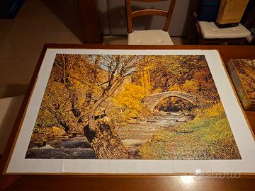 Puzzle 1500 pezzi Ponte sul fiume
