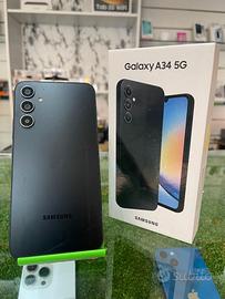 SAMSUNG A34 128GB USATO Garanzia: 1 ANNO