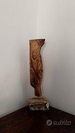 scultura in ulivo