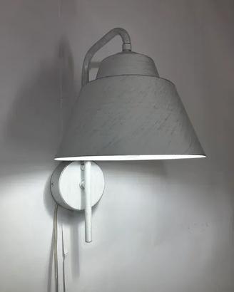 Lampada parete ferro/alluminio IP43