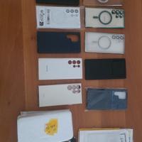 COVER E PELLICOLE PER SAMSUNG S22 ULTRA 