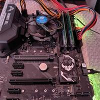 kit i5-8600, scheda Asus TUF GAMING e 16 ddr4 