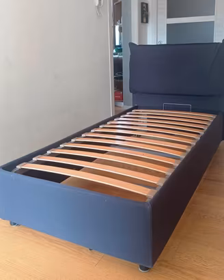 Letto Ikea Gressvik 90x200 blu