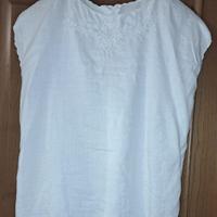 camicia/camicetta estiva donna ricamata 