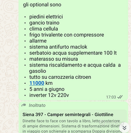 Camper giotti line diana 397