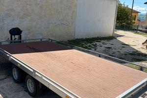 Carrello Rimorchio Pianale Bockmann Trasporto