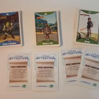 Le grandi avventure dreamworks- lotto cards (pam)