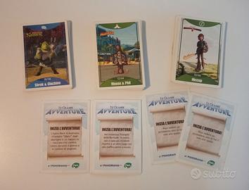 Le grandi avventure dreamworks- lotto cards (pam)