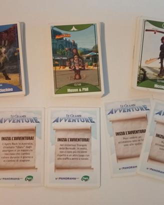 Le grandi avventure dreamworks- lotto cards (pam)