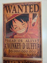 Poster One Piece Luffy - Zoro e altri