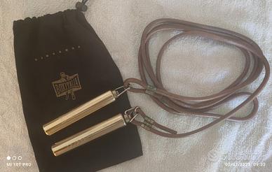 RIBASSO - € 70 Corda da salto NUOVA ottone e cuoio