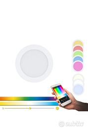 2 Faretti multicolore da 17 cm