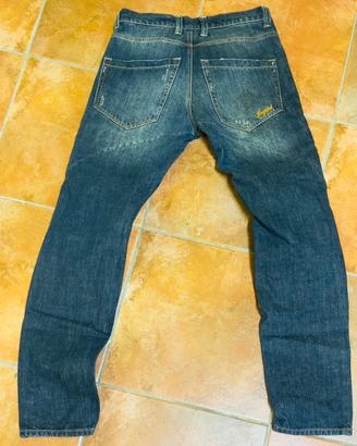 Jeans moto uomo