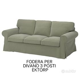 Fodera divano 3 posti Ektorp
