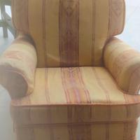 Poltrona  vintage stile inglese 