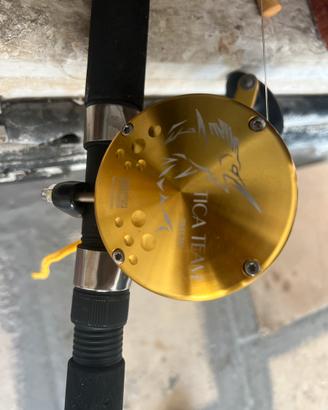 Mulinello TICA TEAM TM12N (G) Gold - Traina