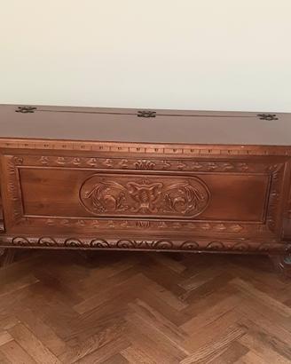 cassapanca in legno