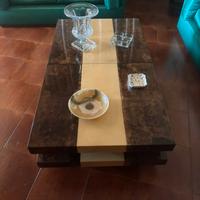 Tavolo bar a scomparsa vintage specchio