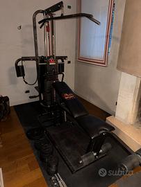 Home Gym Fassi Sport completa con manubri e dischi