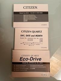 Manuale Libretto istruzioni Citizen Abbigliamento e Accessori In vendita a Milano