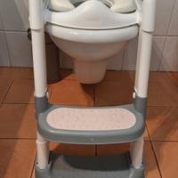 Riduttore pieghevole con scaletta e sedile morbido