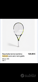 Racchetta Babolat pure 25 jr