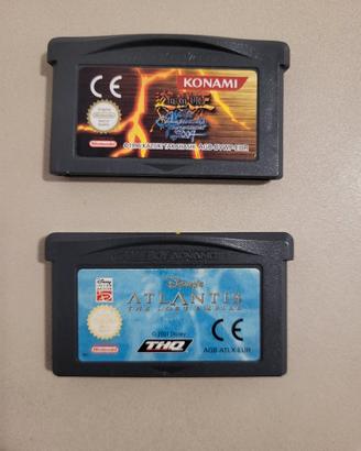 cartucce game boy advance Yu Gi oh! e Atlantis