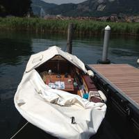 Gozzo d'epoca in mogano mt 7