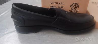 scarpe college  mocassino nere