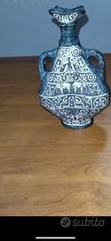 Vaso in ceramiche ca smaltata