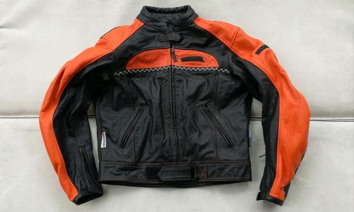Giubbotto moto Probiker pelle tg. 42