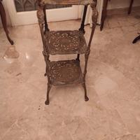 alzata in ferro battuto e lavorato