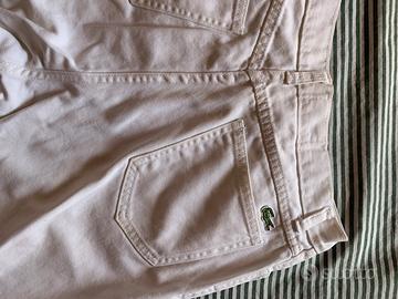 jeans bianchi lacoste