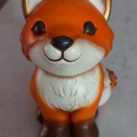 THUN Volpe con Coccinella 12 cm – Originale