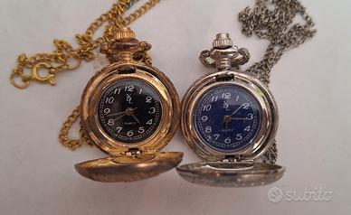Coppia Orologi Ciondolo Vintage 35mm