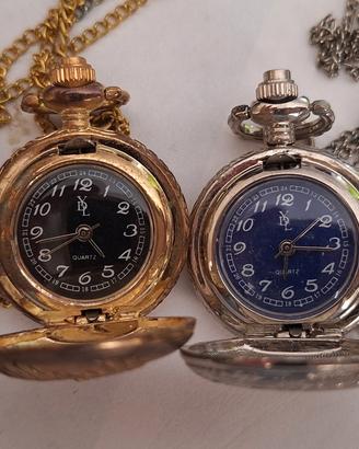 Coppia Orologi Ciondolo Vintage 35mm