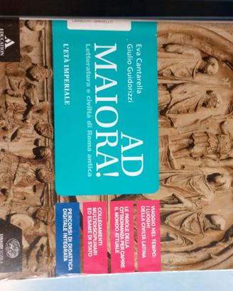 ad maiora, libro di latino l'età imperiale 