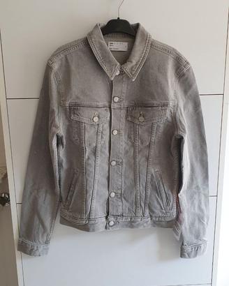 Giacca jeans ASOS grigia XS