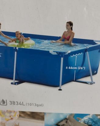 Piscina fuoriterra Intex 28272np + Intex 28604