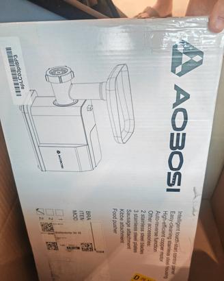 Tritacarne elettrico 3000w  AOBOSI nuovo