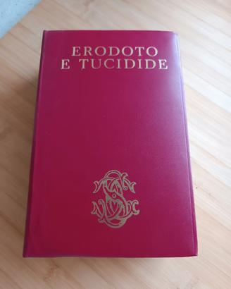 Libro storici greci Erodoto e Tucidide Sansoni
