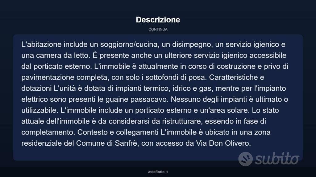 Appartamento – Sanfrè - Vista 3