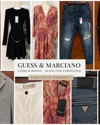 Guess e Marciano uomo/donna – nuovi con cartellino