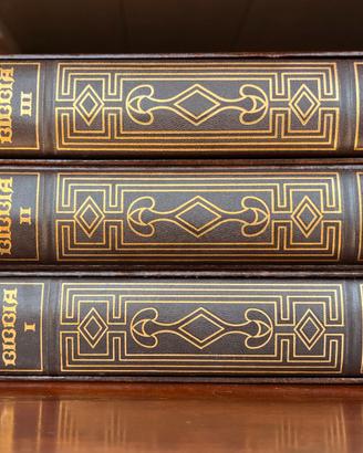 La Sacra Bibbia in tre volumi, casa editrice SAIE