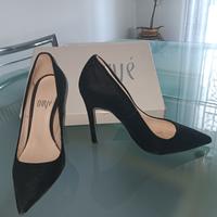 décolleté velluto nero